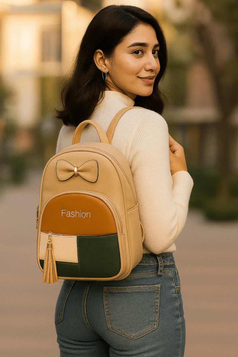 stylish leather bag (Backpack) - Image 6